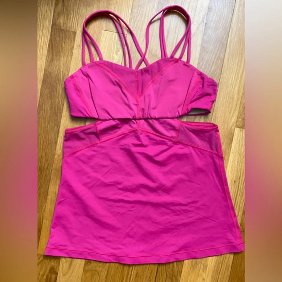 Lululemon Exquisite Tank II in Jeweled Magenta Size 6 - Picture 5 of 11